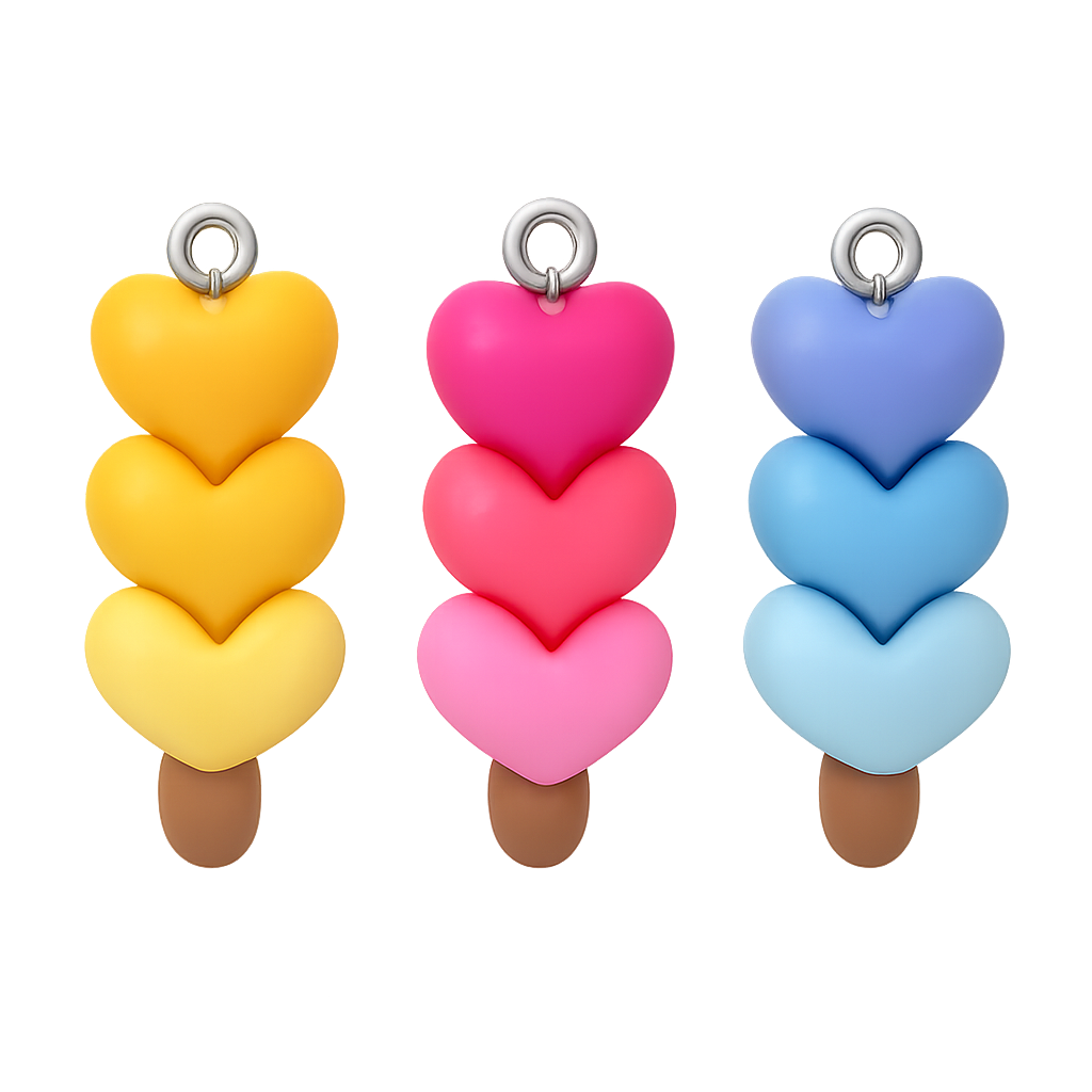 Sweetheart Stack Keychain