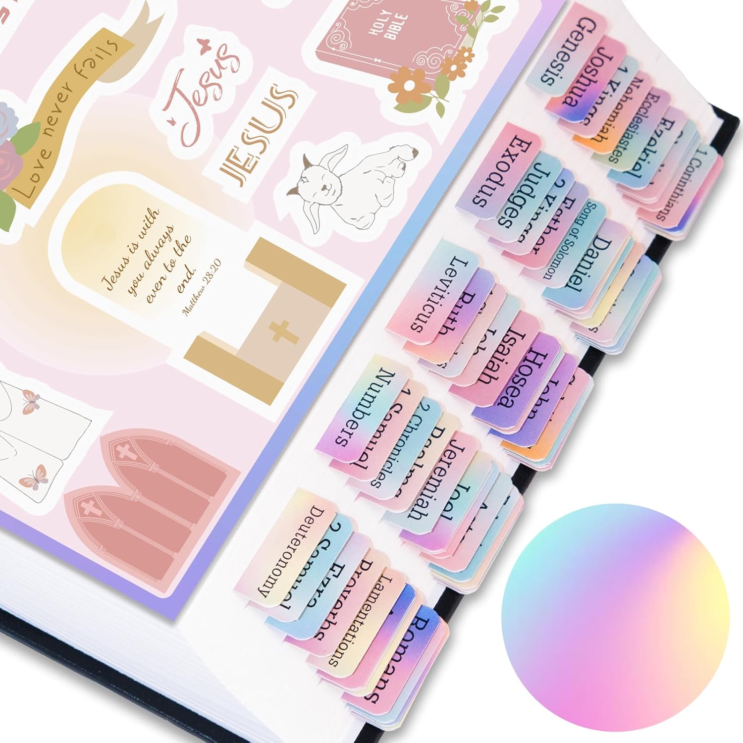 Multi-color Bible Tabs