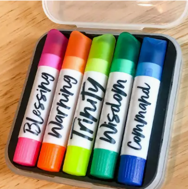 Faith Walk Bible Study Highlighters