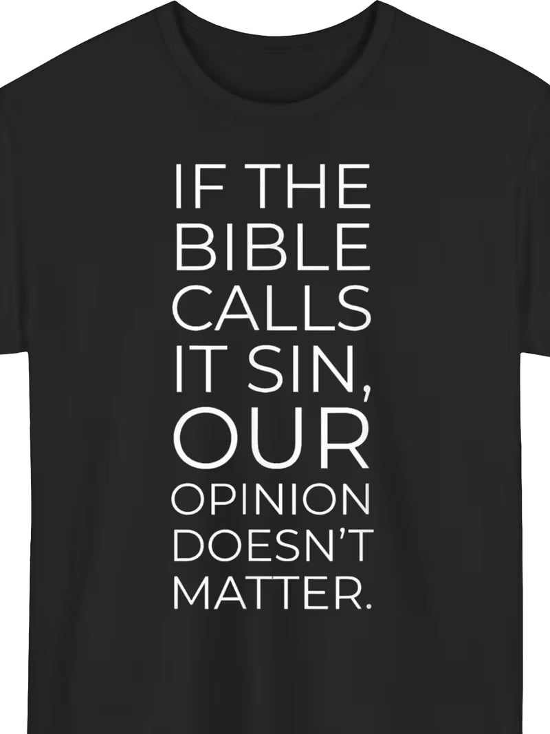 Truth Over Opinion Tee