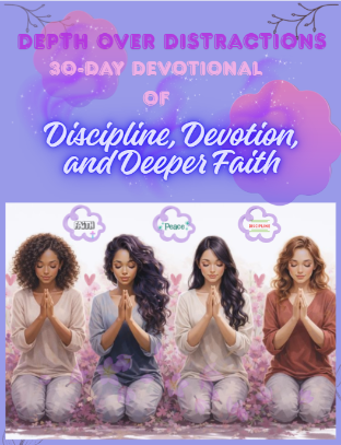 Depth over Distractions Devotional (Discipline, Devotion and Deeper Faith)