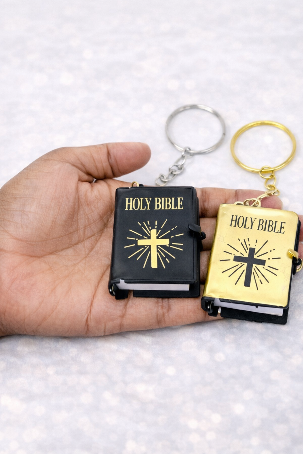 Mini Holy Bible Key Chain