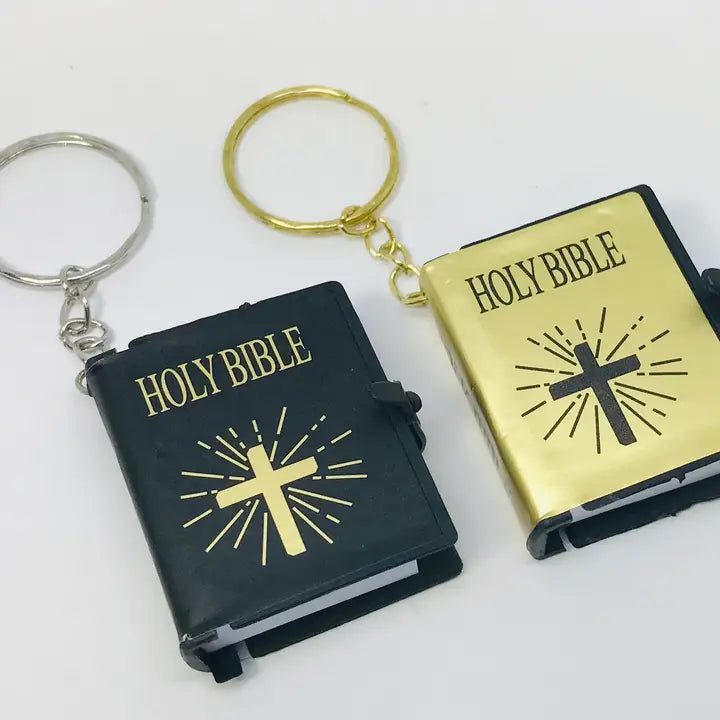 Mini Holy Bible Key Chain