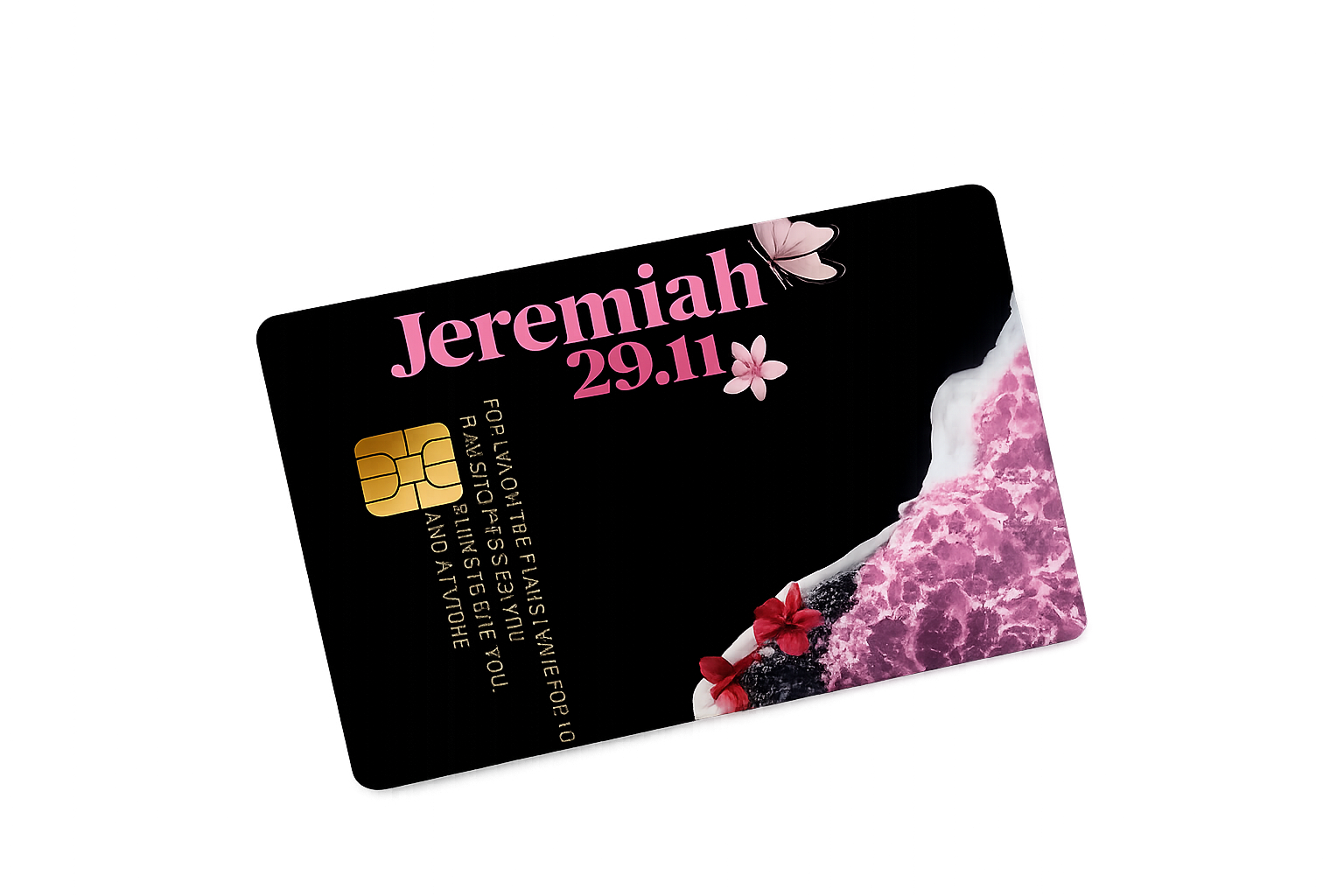 Jeremiah 29:11 Faith Card Sticker