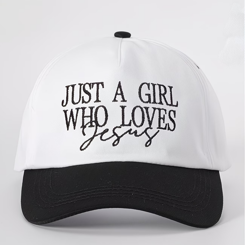 Just a Girl Who Loves Jesus Hat