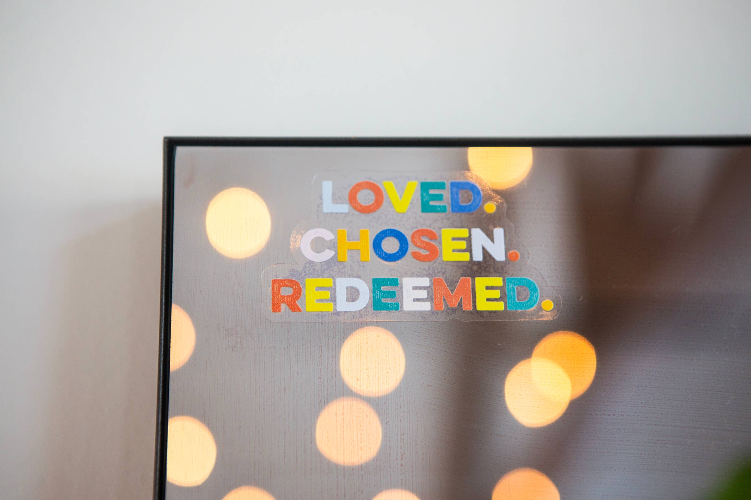 Loved. Chosen. Redeemed. Cling